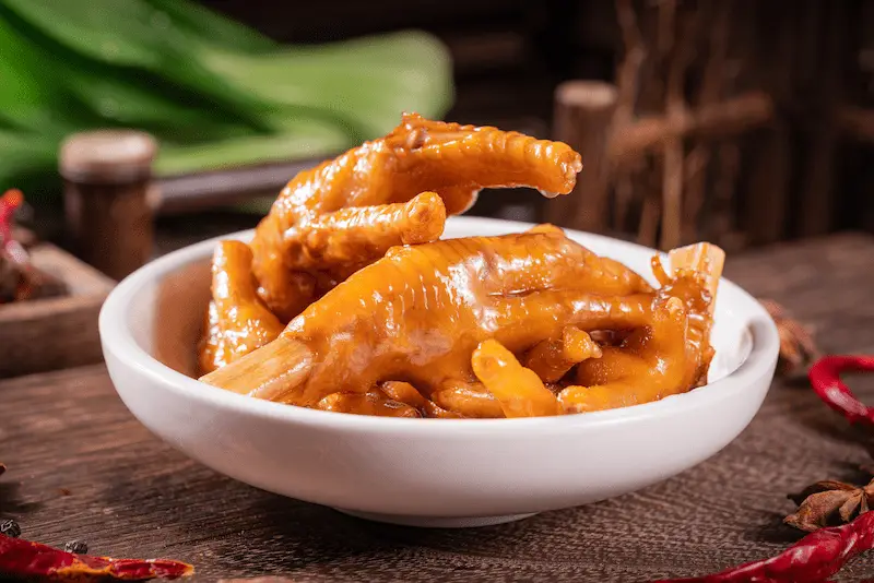 卤鸡爪 Braised Chicken Feet